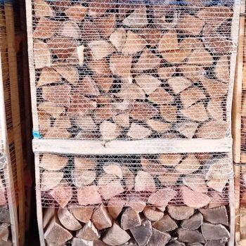 Legna da Ardere Fresca – Quercia 33 cm | Bancale 100×100×180