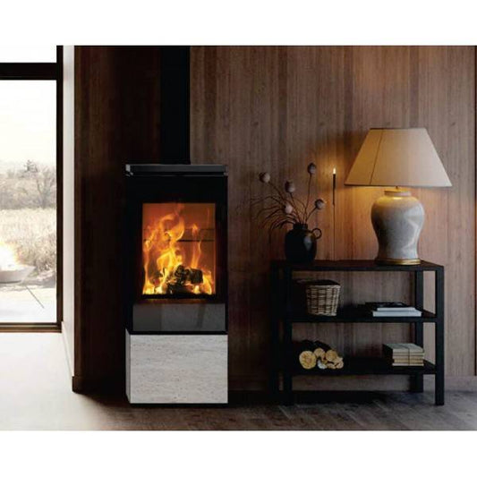 Stufa a legna - Nobis FLAT 500 - 10 Kw