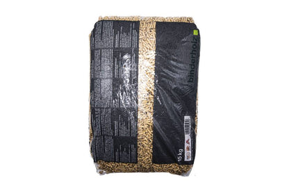 Pellet Binder – Abete Chiaro Austriaco | Certificato ENplus A1 | Pallet da 70 Sacchi