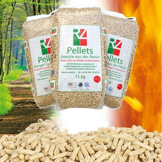 Pellet RZ ENplus® A1 (AT007) – Made in Austria | Abete Rosso & Bianco |  Bigbag 1.080 kg
