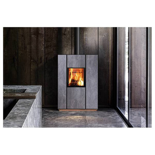 Stufa a legna e pellet - Nobis UNICA - 10,1 Kw